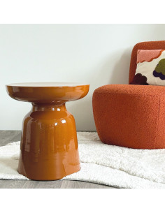 Bout de canapé Bibi ocre opjet 2