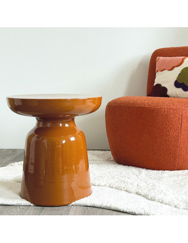 Bout de canapé Bibi ocre opjet