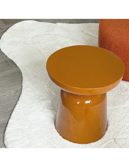 Bout de canapé Bibi ocre opjet