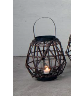 Lanterne Tissage de Rotin Lux D&M
