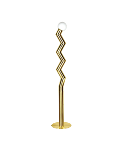 Lampadaire Zigmo doré D35 H155cm