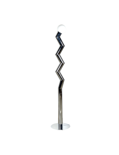 Lampadaire Zigmo chromé D35 H155cm