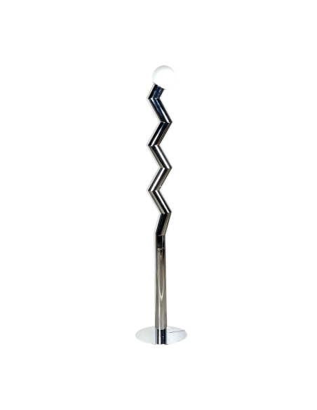 Lampadaire Zigmo chromé D35 H155cm