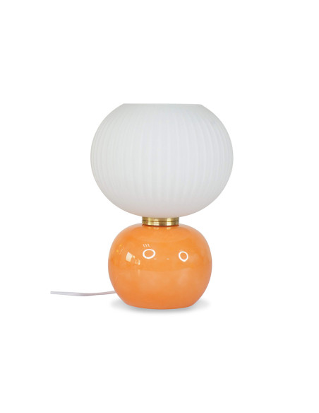 Lampe Adonis pm orange D20 H28cm opjet