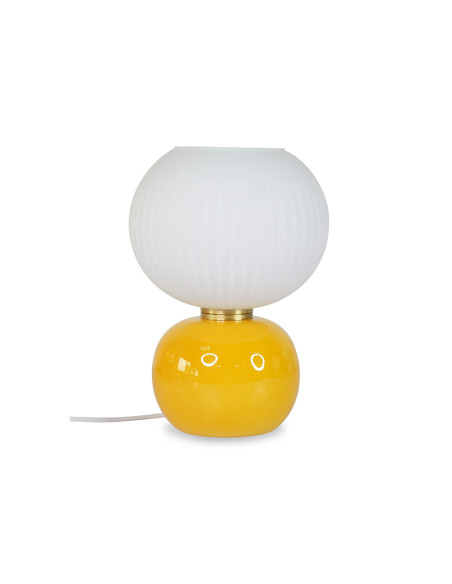 Lampe Adonis pm jaune D20 H28cm opjet Lampe Adonis pm jaune D20 H28cm opjet
