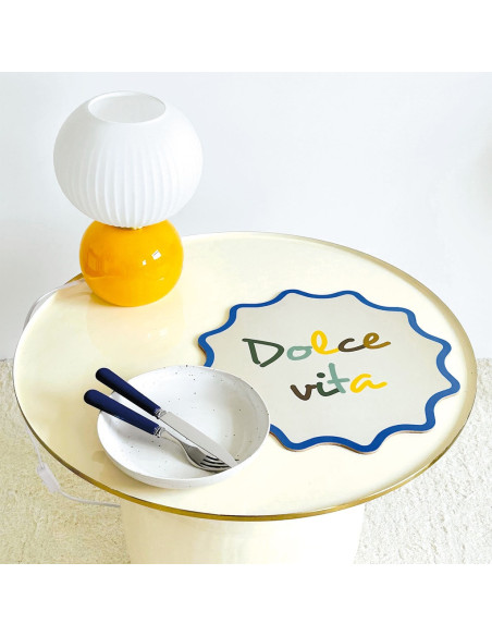 Lampe Adonis pm jaune D20 H28cm opjet Lampe Adonis pm jaune D20 H28cm opjet