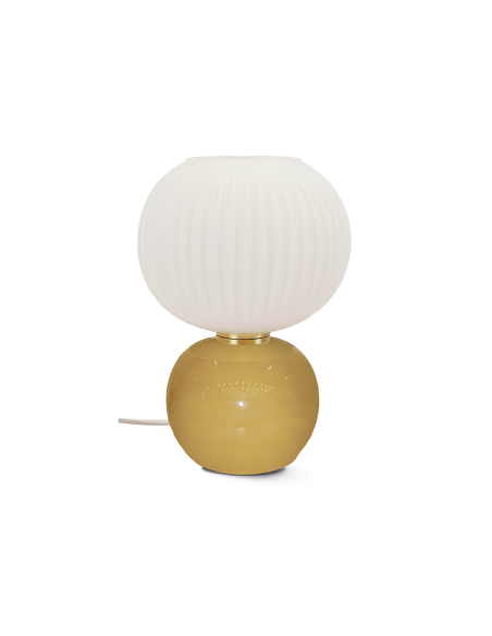 Lampe Adonis pm beige D20 H28cm opjet Lampe Adonis pm beige D20 H28cm opjet