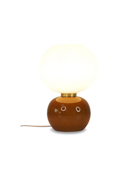 Lampe Adonis pm marron D20 H28cm opjet