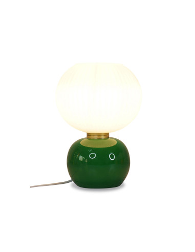 Lampe Adonis pm vert  D20 H28cm opjet