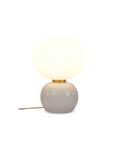 Lampe Adonis pm blanc D20 H28cm opjet