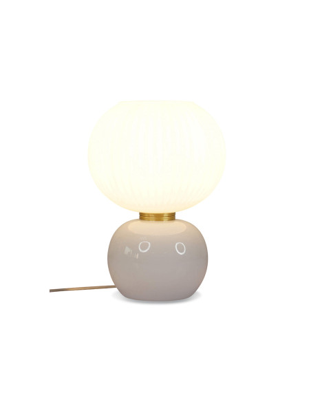 Lampe Adonis pm blanc D20 H28cm opjet