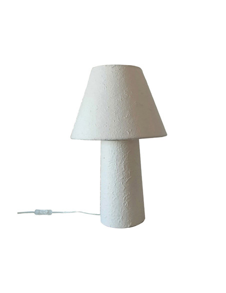 Lampe Celestia papier mâché pm blanc opjet