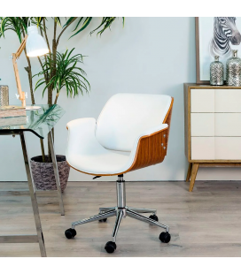 Siège de Bureau Cronos Blanc 2