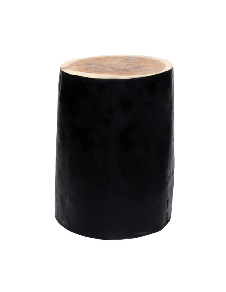 Tabouret/Table d'appoint Tribe - Naturel/noir Tabouret/Table d'appoint Tribe - Naturel/noir