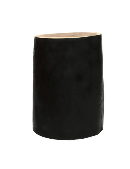 Tabouret/Table d'appoint Tribe - Naturel/noir Tabouret/Table d'appoint Tribe - Naturel/noir