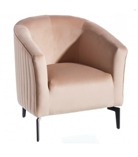 Fauteuil Clubart Rose