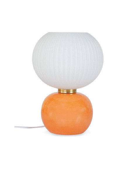 Lampe Adonis gm orange D25 H35cm opjet