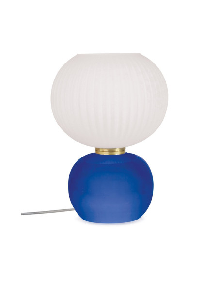 Lampe Adonis gm bleu D25 H35cm opjet