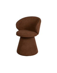 Chaise Sergio pivotante marron opjet