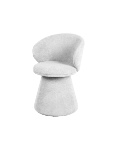 Chaise Sergio pivotante blanc opjet