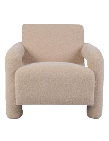 Fauteuil Retroplush fluff beige opjet Fauteuil Retroplush fluff beige opjet