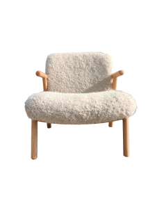 Fauteuil Denis beige opjet