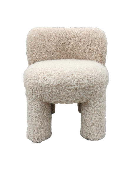 Fauteuil Edouard beige opjet