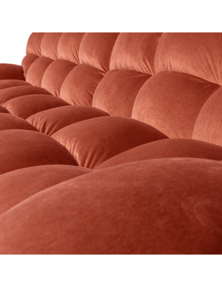 Canapé Allure 3 places velours fard à blushWOOOD by De Eekhoorn
