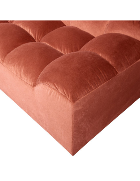 Canapé Allure 3 places velours fard à blushWOOOD by De Eekhoorn