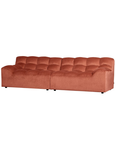 Canapé Allure 3 places velours fard à blushWOOOD by De Eekhoorn