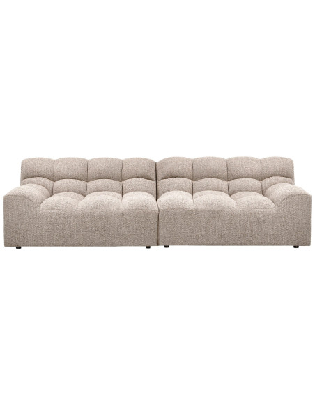 Canapé Allure 3 places tissé mélangé naturelWOOOD by De Eekhoorn