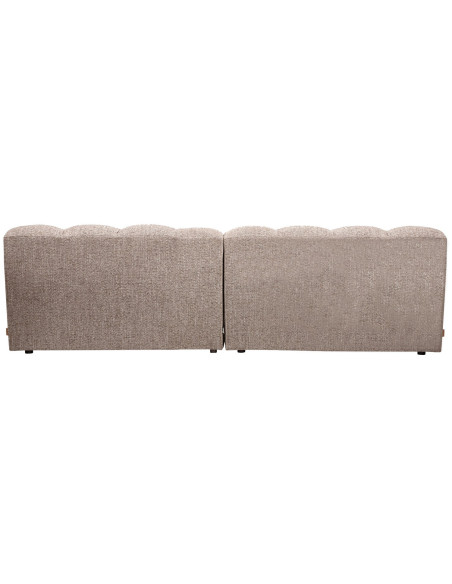 Canapé Allure 3 places tissé mélange brunWOOOD by De Eekhoorn