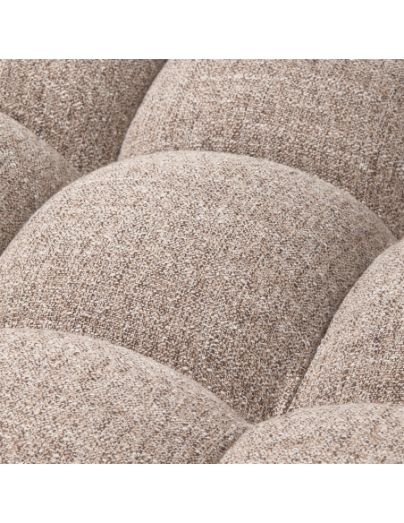 Canapé Allure 3 places tissé mélange brunWOOOD by De Eekhoorn