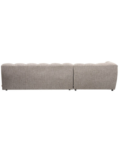 Canapé chaise longue gauche Allure tissé mélange clayWOOOD by De Eekhoorn
