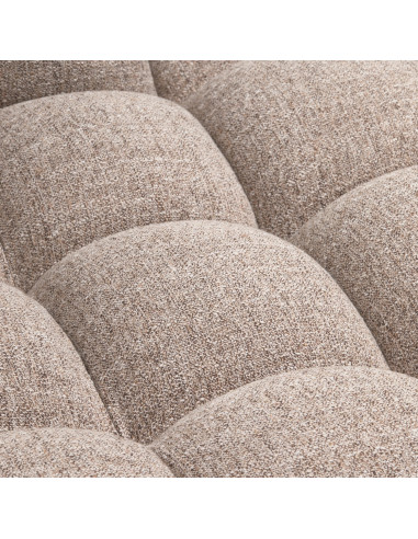 Canapé chaise longue droite Allure tissé mélange brunWOOOD by De Eekhoorn