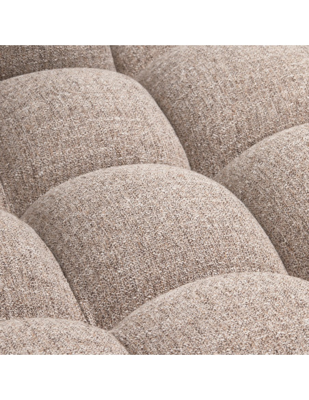 Canapé chaise longue droite Allure tissé mélange brunWOOOD by De Eekhoorn