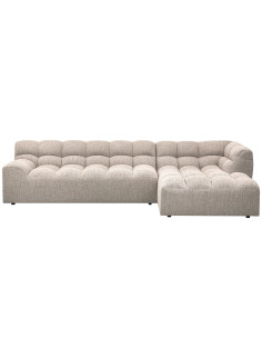 Canapé chaise longue droite Allure tissé mélange naturelWOOOD by De Eekhoorn