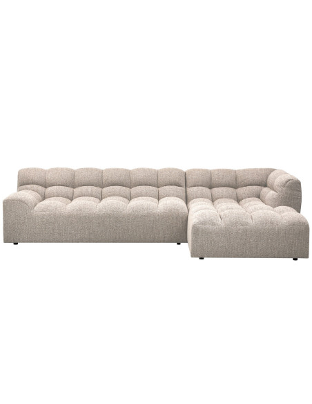 Canapé chaise longue droite Allure tissé mélange naturelWOOOD by De Eekhoorn