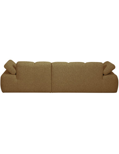 Canapé chaise longue droite Mojo bouclé mélangé yellow brownWOOOD by De Eekhoorn