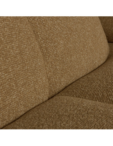 Canapé chaise longue gauche Mojo bouclé mélangé yellow brownWOOOD by De Eekhoorn
