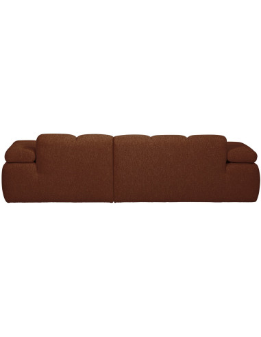 Canapé chaise longue droite Mojo bouclé mélangé rust brownWOOOD by De Eekhoorn