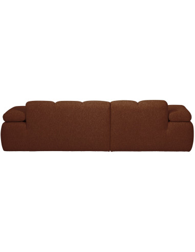 Canapé chaise longue gauche Mojo bouclé mélangé rust brownWOOOD by De Eekhoorn