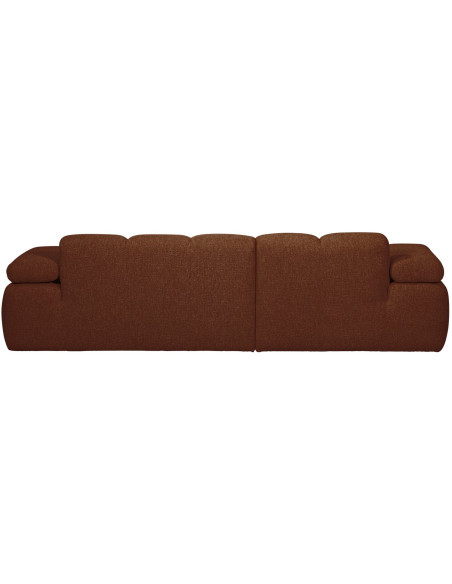 Canapé chaise longue gauche Mojo bouclé mélangé rust brownWOOOD by De Eekhoorn