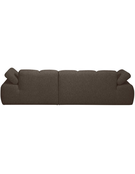 Canapé chaise longue droite Mojo bouclé mélangé brownWOOOD by De Eekhoorn