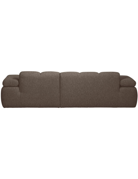 Canapé chaise longue droite Mojo bouclé mélangé brownWOOOD by De Eekhoorn