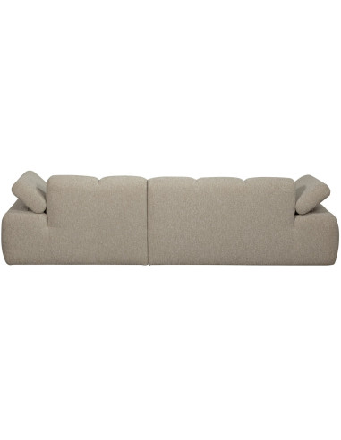 Canapé chaise longue droite Mojo bouclé mélangé beigeWOOOD by De Eekhoorn