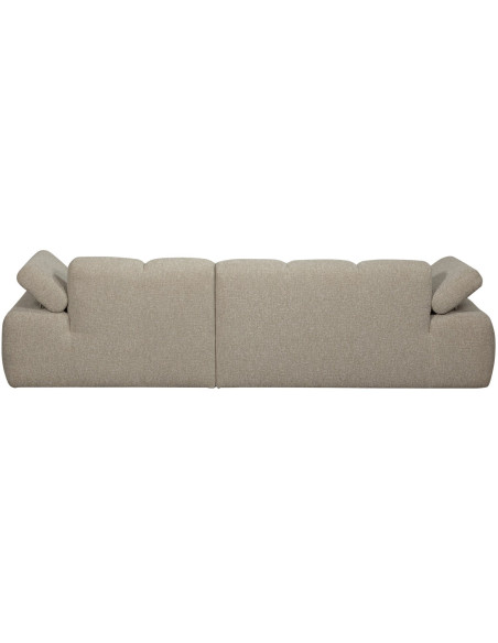 Canapé chaise longue droite Mojo bouclé mélangé beigeWOOOD by De Eekhoorn