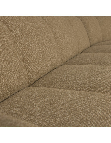 Canapé d'angle droit Mojo bouclé mélangé jaune brunWOOOD by De Eekhoorn