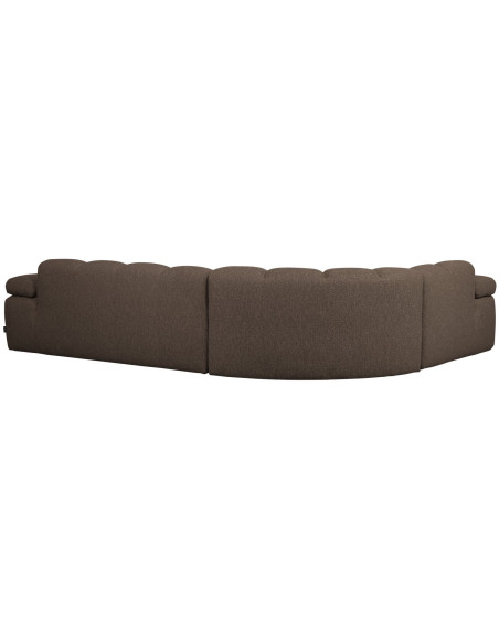 Canapé d'angle gauche Mojo bouclé mélangé brunWOOOD by De Eekhoorn Canapé d'angle gauche Mojo bouclé mélangé brunWOOOD by De Eekhoorn
