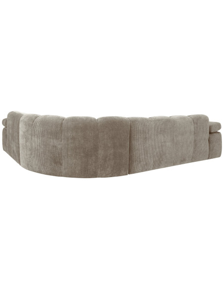 Canapé d'angle droit Mojo tissu côtelé sable foncéWOOOD by De Eekhoorn Canapé d'angle droit Mojo tissu côtelé sable foncéWOOOD by De Eekhoorn